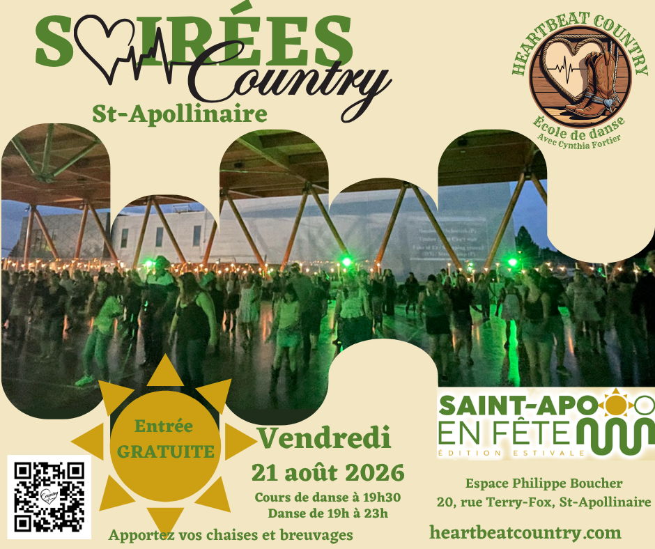 Annonce soirée 21 août 2026