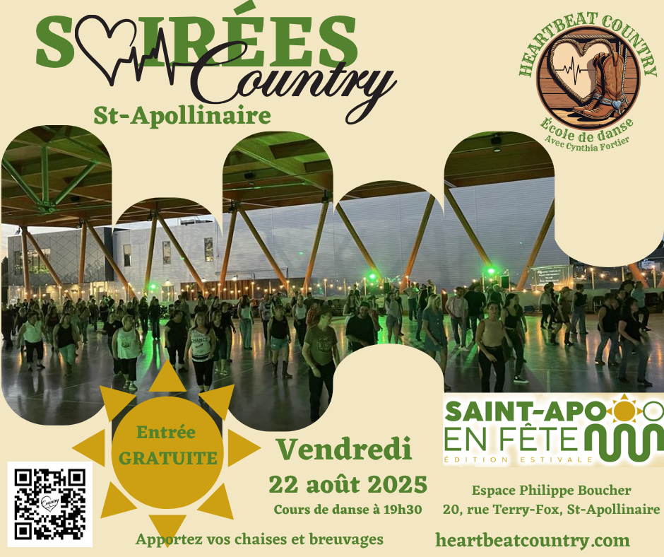 Annonce soirée 22 août 2025
