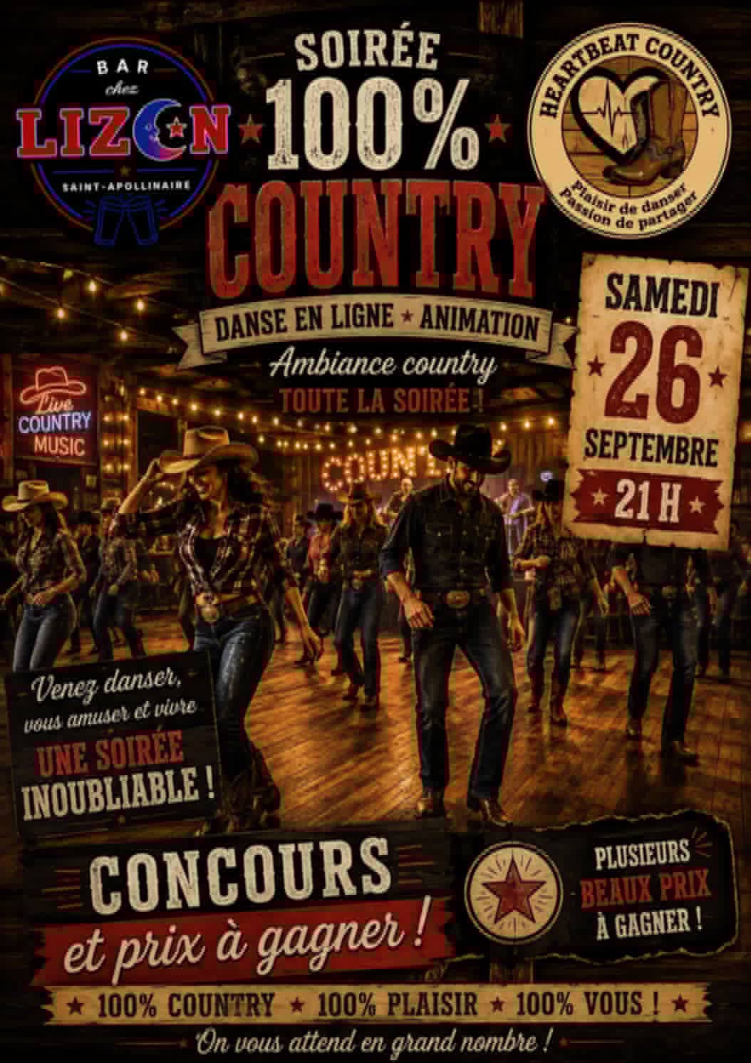 Annonce soirée 26 septembre 2026