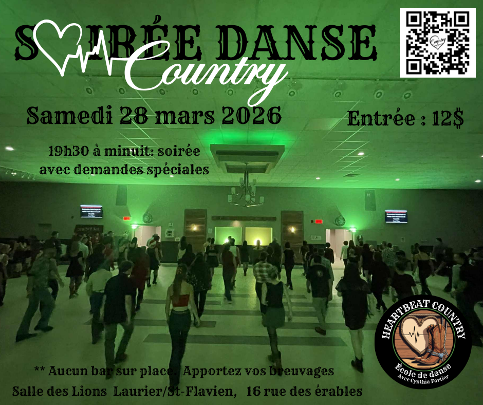 Annonce soirée 28 mars 2026