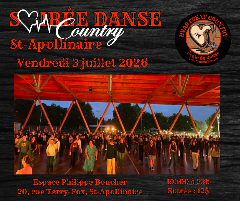 Annonce soirée 3 juillet 2026