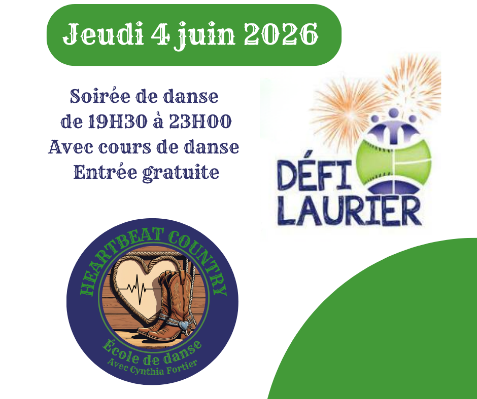 Image Annonce soirée défi laurier 4 juin 2026