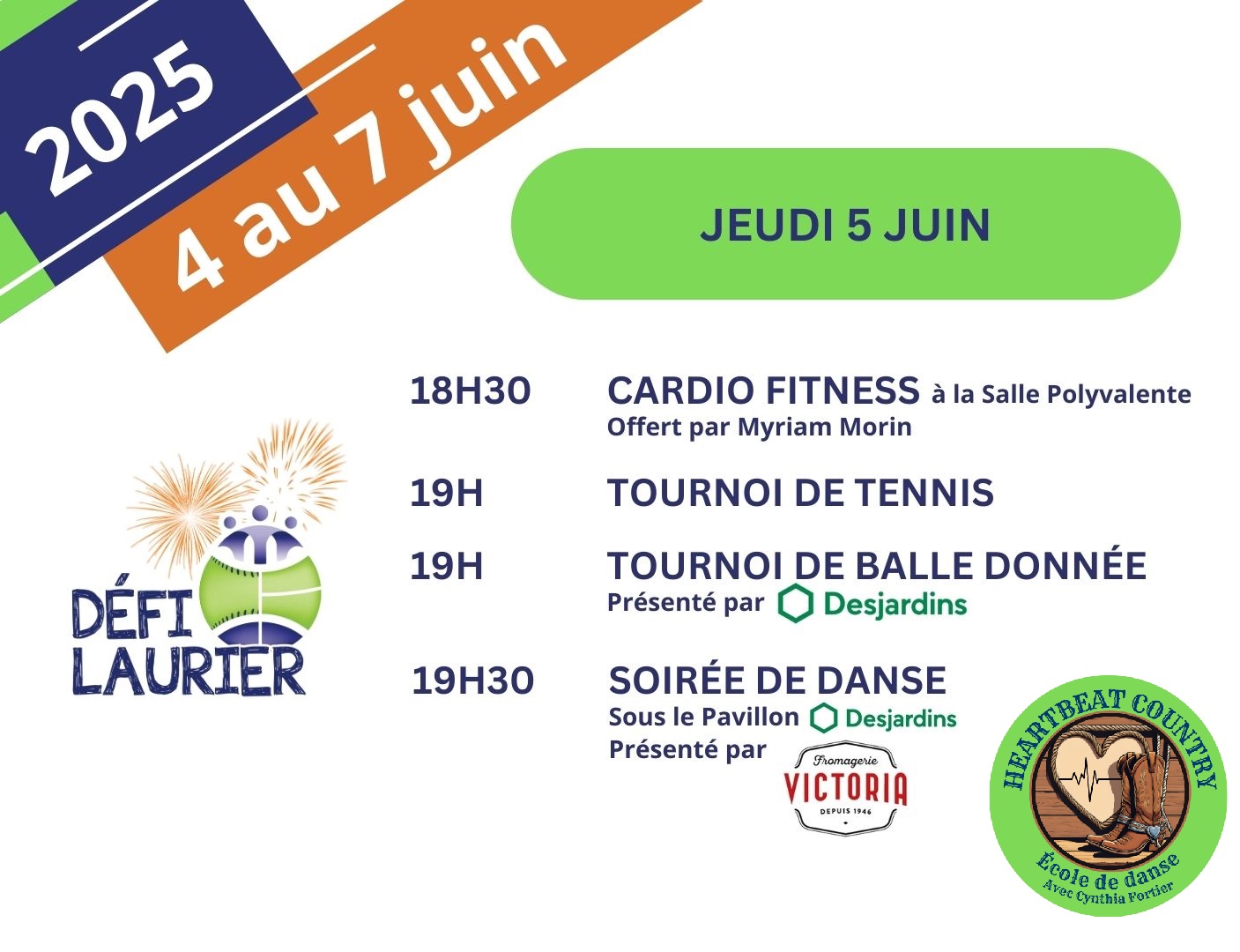 Image Annonce soirée défi laurier 6 juin 2023