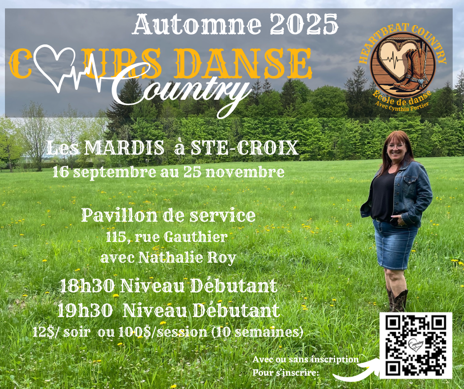 cours débutant Ste-Croix Automne 2025