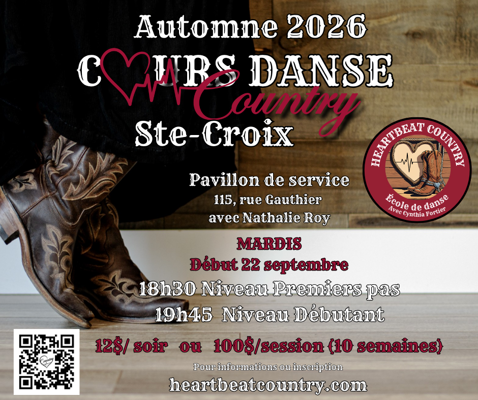 cours débutant Ste-Croix Hiver 2026